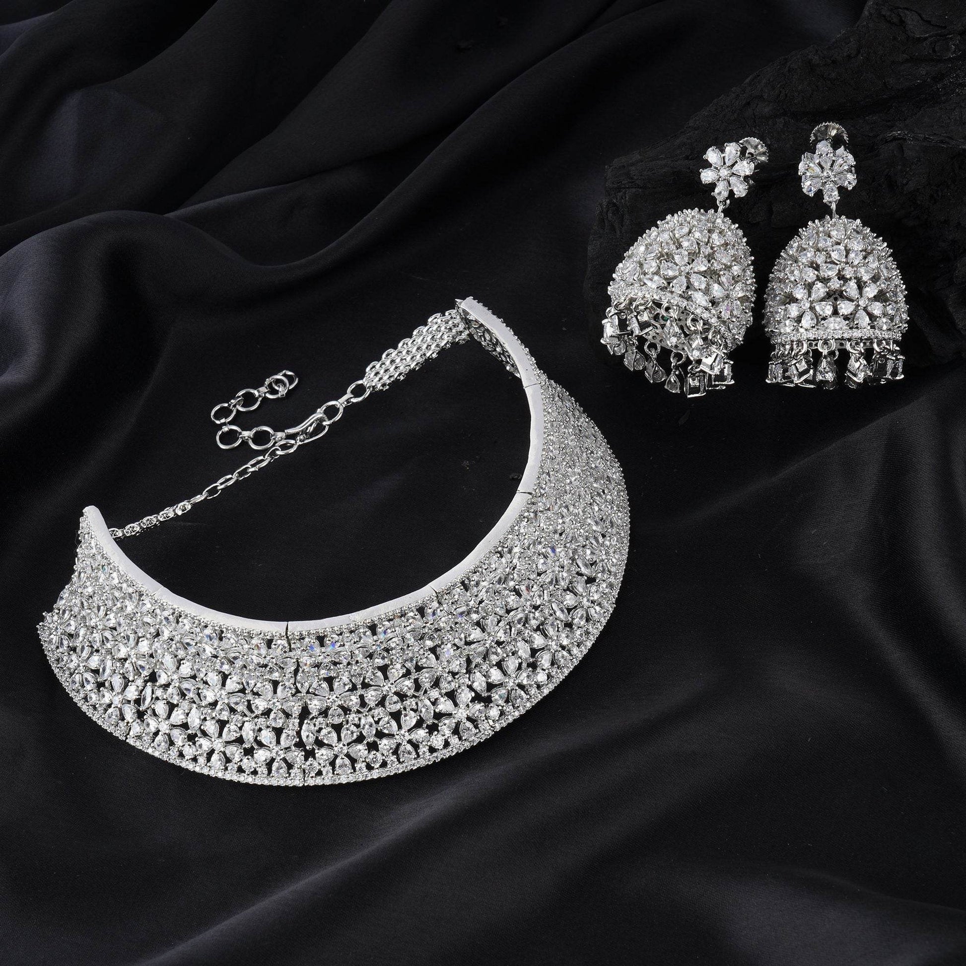 Radiant Choker Set for Women - Auraa Trends