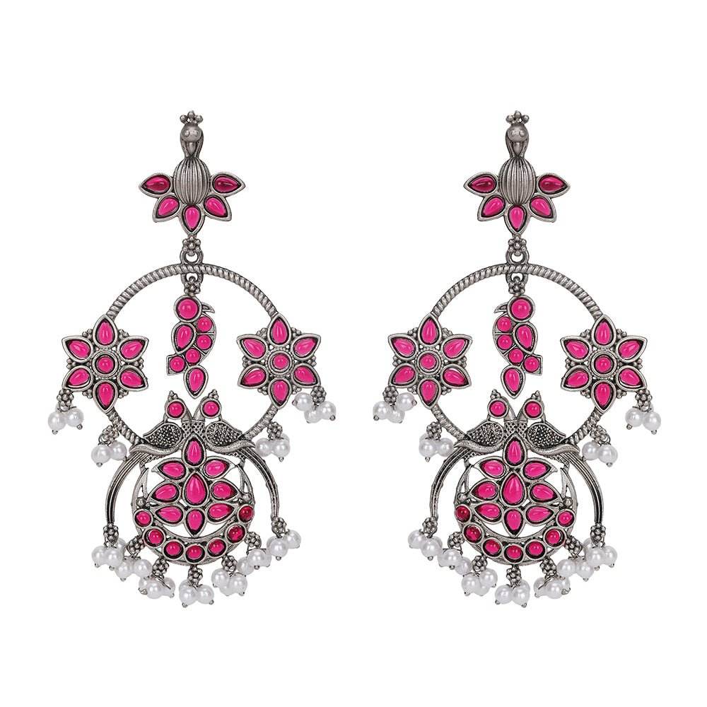 Silver Earring - Auraa Trends