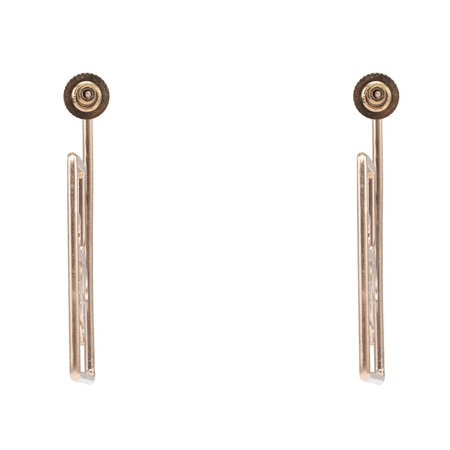 Square Karm Earrings - Auraa Trends - Earrings - # - Auraa Trends - Square Karm Earrings