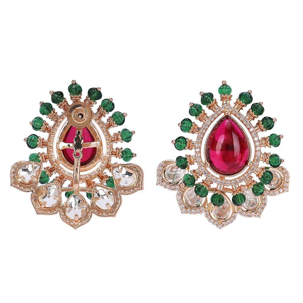 Vintage Necklace Earring Set - Auraa Trends - Necklace Set - # - Auraa Trends - Earrings set Buy Online