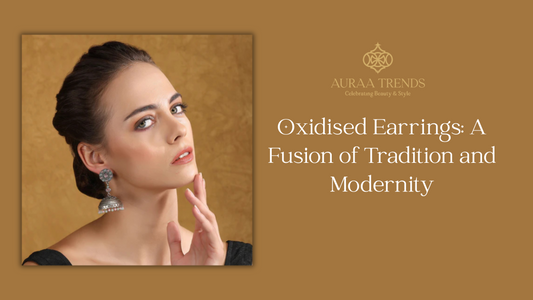 Oxidised Earrings: A Fusion of Tradition and Modernity