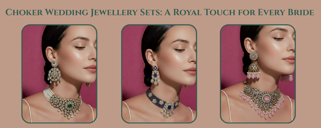 Choker Wedding Jewellery Sets: A Royal Touch for Every Bride - Auraa Trends