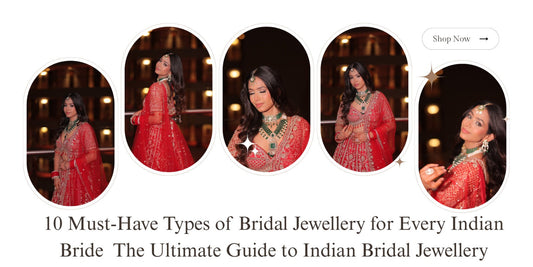 10 Must-Have Types of Bridal Jewellery for Every Indian Bride – The Ultimate Guide to Indian Bridal Jewellery - Auraa Trends