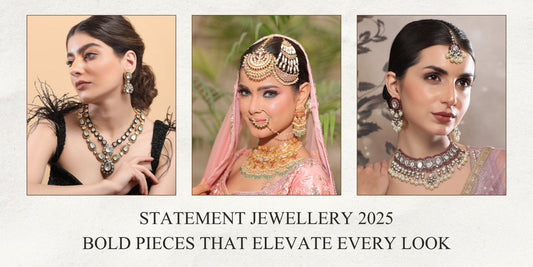 Statement Jewellery 2025: Bold Pieces That Elevate Every Look - Auraa Trends