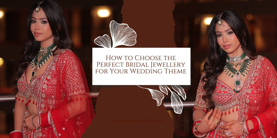 How to Choose the Perfect Bridal Jewellery for Your Wedding Theme - Auraa Trends
