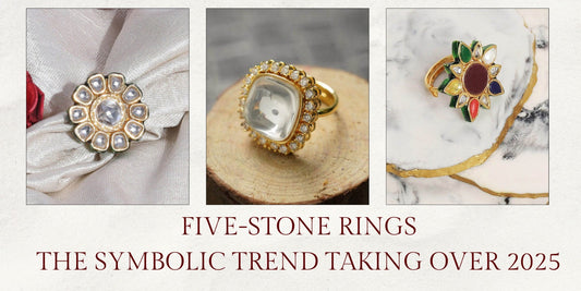 Five-Stone Rings: The Symbolic Trend Taking Over 2025 - Auraa Trends