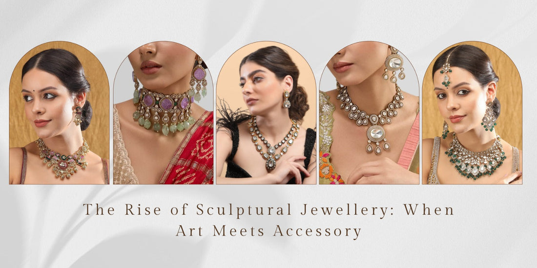 The Rise of Sculptural Jewellery: When Art Meets Accessory - Auraa Trends