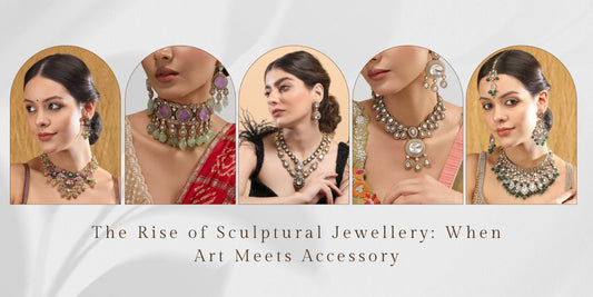 The Rise of Sculptural Jewellery: When Art Meets Accessory - Auraa Trends