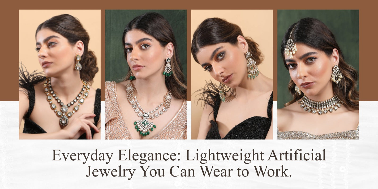Lightweight Work Jewellery | Auraa Trends Style