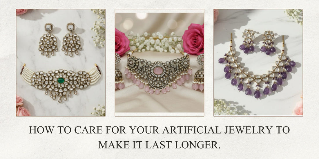 How to Care for Your Artificial Jewellery to Make It Last Longer
