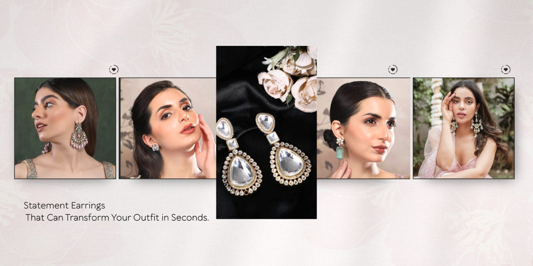 Statement Earrings That Can Transform Your Outfit in Seconds - Auraa Trends