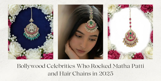 Bollywood Celebrities Who Rocked Matha Patti and Hair Chains in 2025 - Auraa Trends