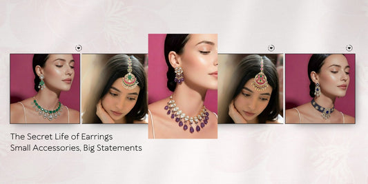 The Secret Life of Earrings: Small Accessories, Big Statements - Auraa Trends