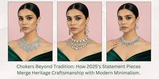 Chokers Beyond Tradition: How 2025’s Statement Pieces Merge Heritage Craftsmanship with Modern Minimalism - Auraa Trends