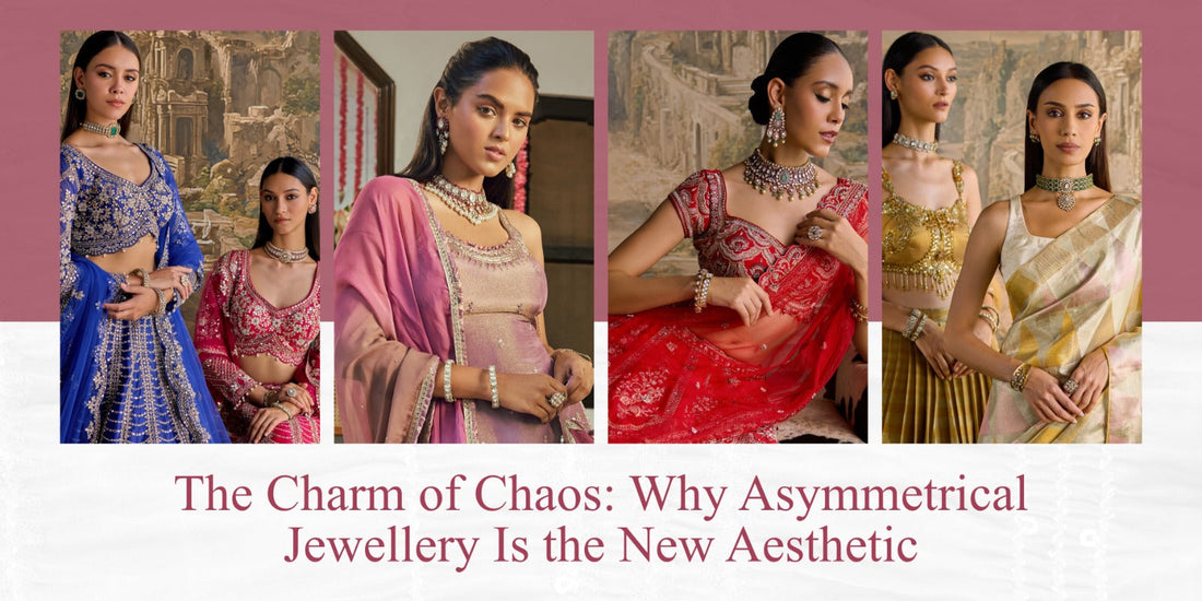 The Charm of Chaos: Why Asymmetrical Jewellery Is the New Aesthetic - Auraa Trends