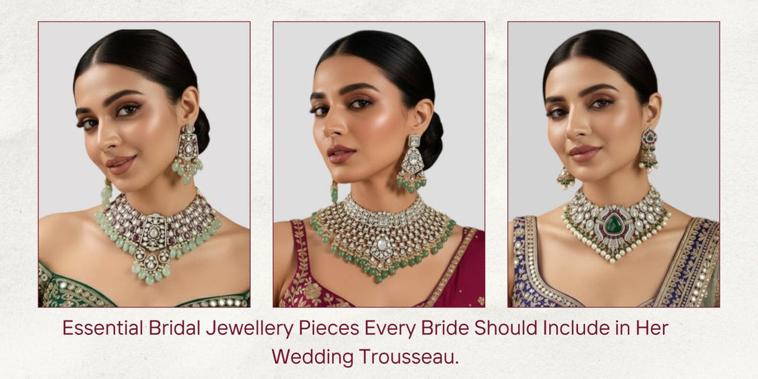 Essential Bridal Jewellery Pieces Every Bride Should Include in Her Wedding Trousseau - Auraa Trends