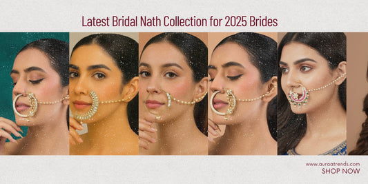 Latest Bridal Nath Collection for 2025 Brides - Auraa Trends