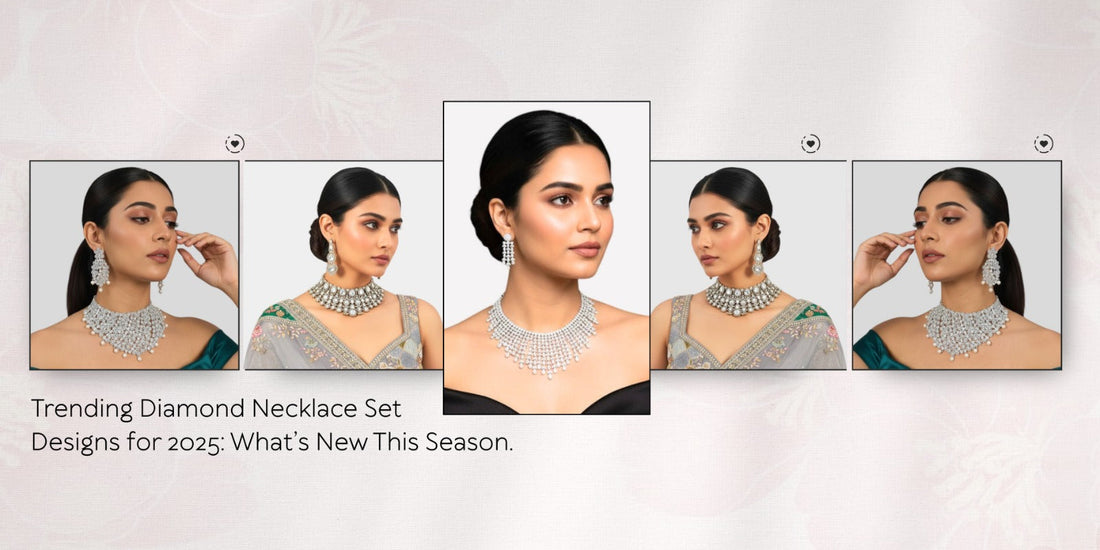 Designs of Diamond Necklace Sets that will trend in 2025: What is new this season