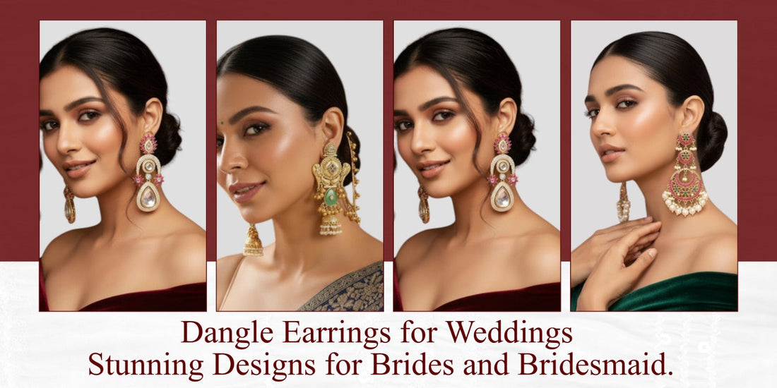 Dangle Earrings for Weddings: Stunning Designs for Brides and Bridesmaids