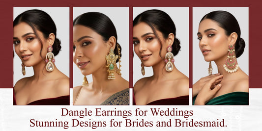 Dangle Earrings for Weddings: Stunning Designs for Brides and Bridesmaids
