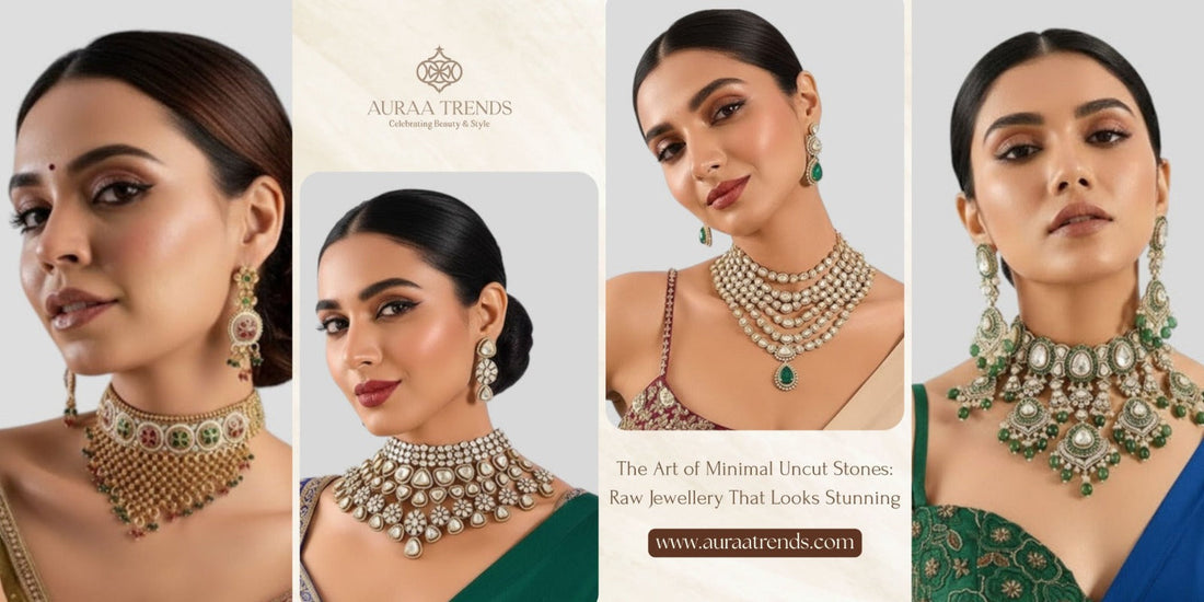 The Art of Minimal Uncut Stones: Raw Jewellery That Looks Stunning - Auraa Trends