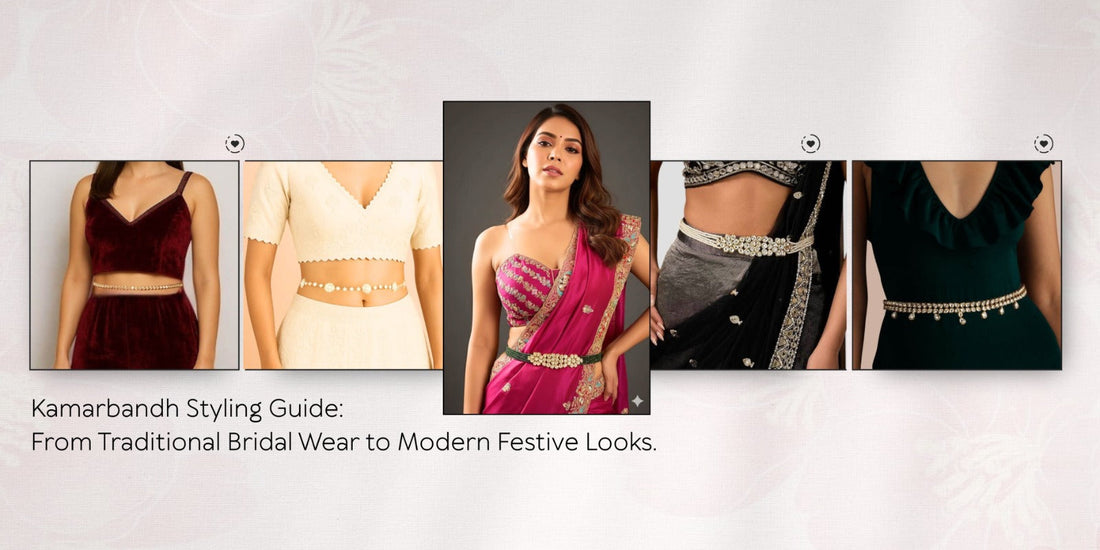 Kamarbandh Styling Guide: From Traditional Bridal Wear to Modern Festive Looks - Auraa Trends