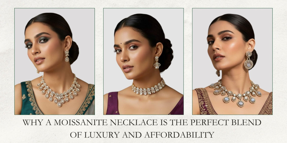 Why a Moissanite Necklace Is the Perfect Blend of Luxury and Affordability - Auraa Trends