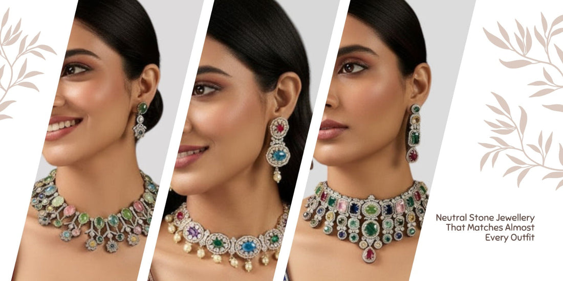 Neutral Stone Jewellery That Matches Almost Every Outfit - Auraa Trends