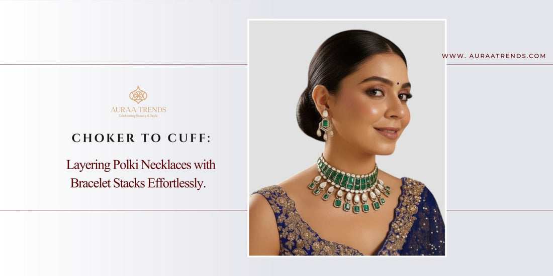 polki jewellery layering