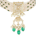 Load image into Gallery viewer, Glistening Kundan Necklace Set
