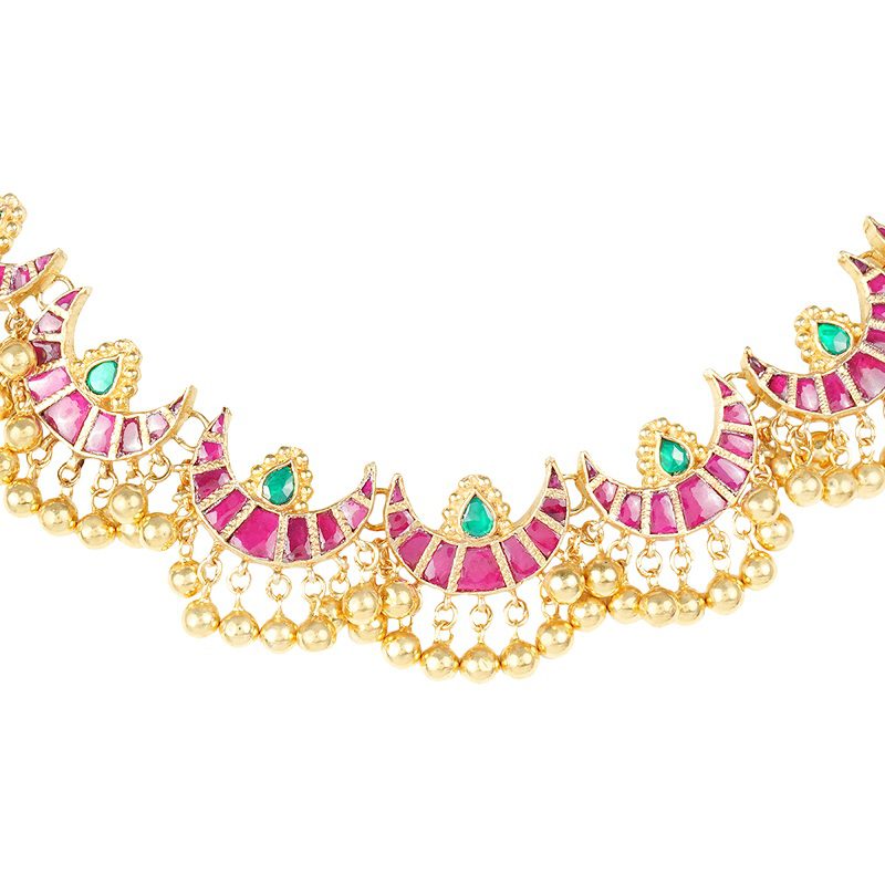 Opulent Kundan Necklace Set