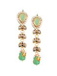 Load image into Gallery viewer, Radiant Gold Plated Turquoise Blue Kundan Traditional Choker Set
