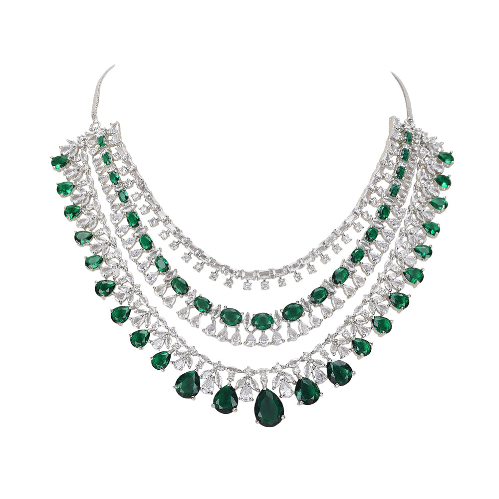 Shop Now necklace set with earrings