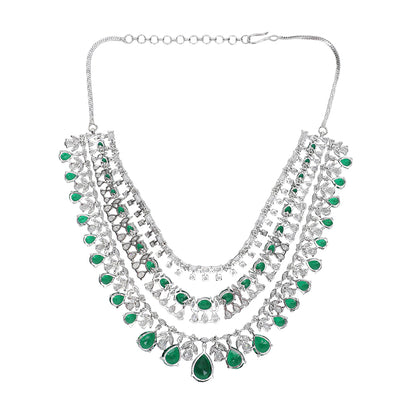 necklace set with earrings