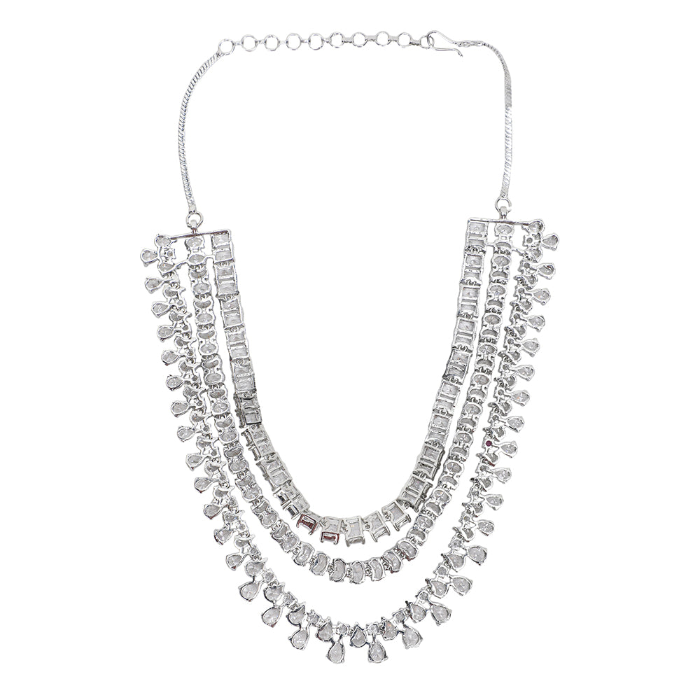 bridal diamond necklace set