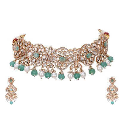 Shop Now Choker Necklace & Earring Set
