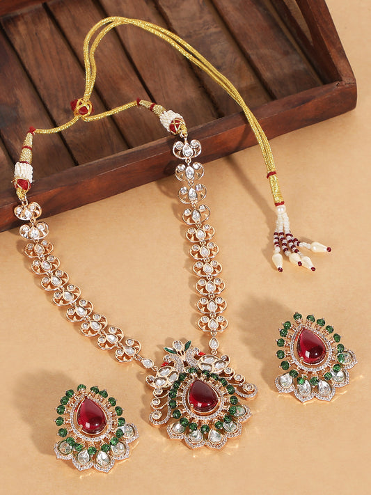 necklace and earrings set is a perfect blend of elegance and sophistication