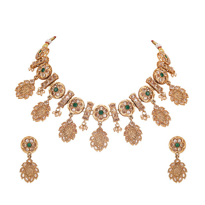 Choker Necklace Set with earrings set