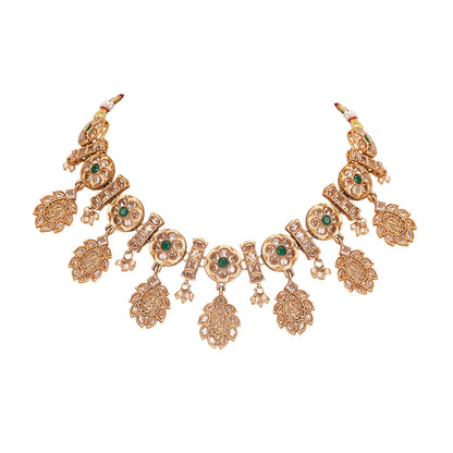 Choker Necklace Set with earrings set
