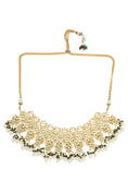 Load image into Gallery viewer, Ornamental Gold Plated Kundan Necklace Set
