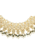 Load image into Gallery viewer, Ornamental Gold Plated Kundan Necklace Set
