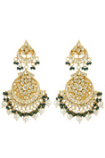 Load image into Gallery viewer, Ornamental Gold Plated Kundan Necklace Set
