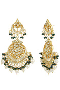 Load image into Gallery viewer, Ornamental Gold Plated Kundan Necklace Set
