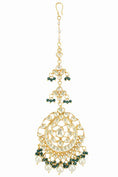 Load image into Gallery viewer, Gleaming Gold Plated Kundan Necklace Set
