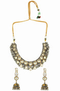 Load image into Gallery viewer, Majestic Gold Plated Kundan Necklace Set
