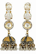 Load image into Gallery viewer, Majestic Gold Plated Kundan Necklace Set
