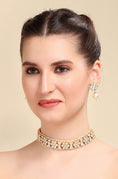 Load image into Gallery viewer, Find 22KT Gold Plated Kundan Choker Necklace Set
