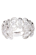 Load image into Gallery viewer, Queenly Rhodium Plated American Diamond Bracelet
