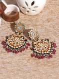 Load image into Gallery viewer, Imperial Gold Plated Kundan Earrings
