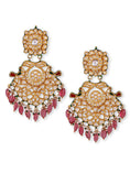 Load image into Gallery viewer, Imperial Gold Plated Kundan Earrings
